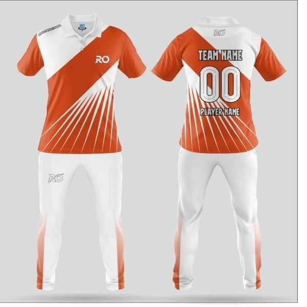 IOTA SPORTS Custom Made Cricket Kit Uniform Color Clothing Full Sublimation Red Club Cricket Team Uniform Set