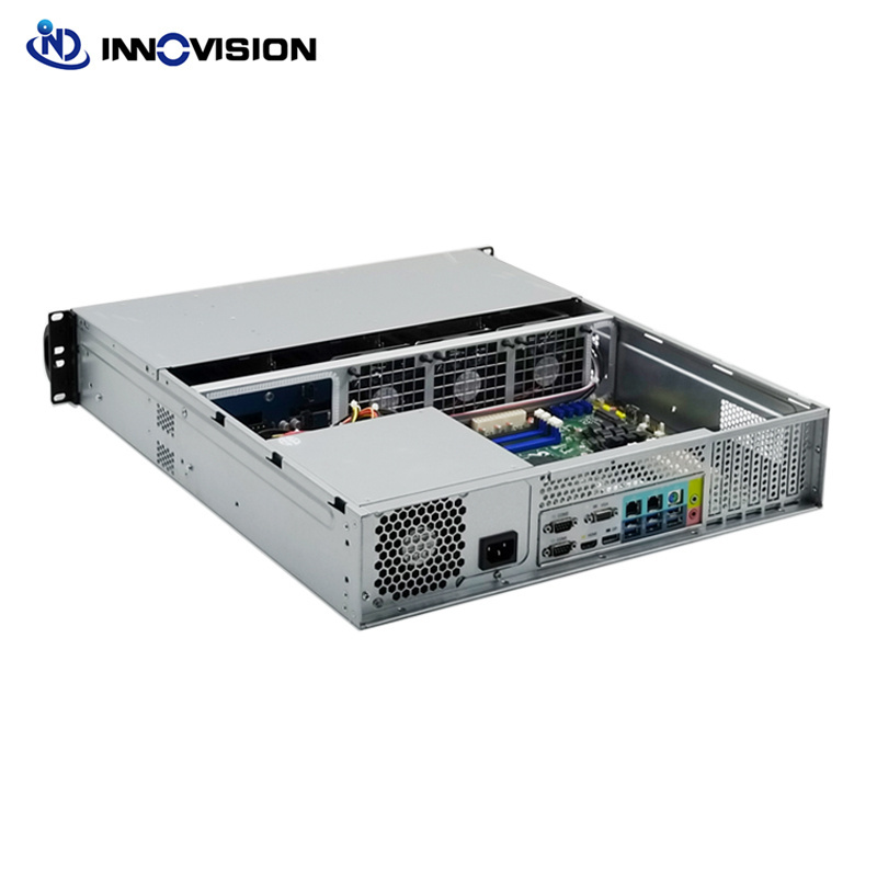 Ultra rack 2U 8Bay storage server case L520mm support atx powersupply MATX board NAS server chassis