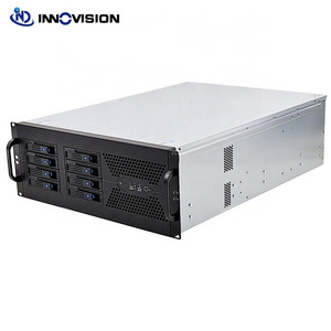 New Design  4U rack case 630MM 8 HDD Bays hotswap storage server chassis