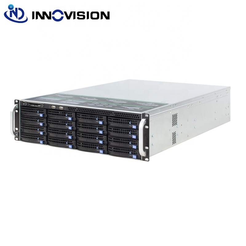 3U 16 bays hot swap rackmount server storage chassis L560mm