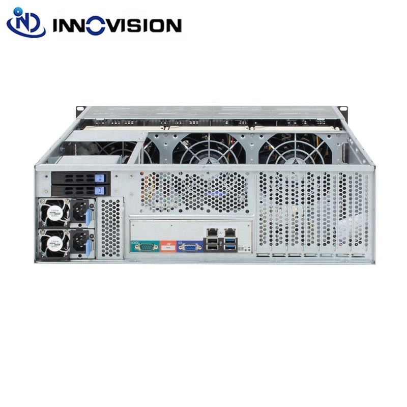 3U 16 bays hot swap rackmount server storage chassis L560mm