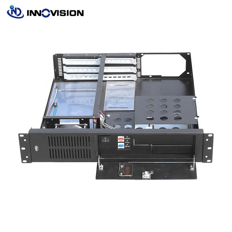 Compact 2U horizontal IPC Case L450mm rackmount 2U server chassis