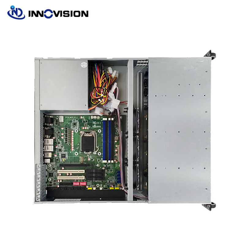 Ultra rack 2U 8Bay storage server case L520mm support atx powersupply MATX board NAS server chassis