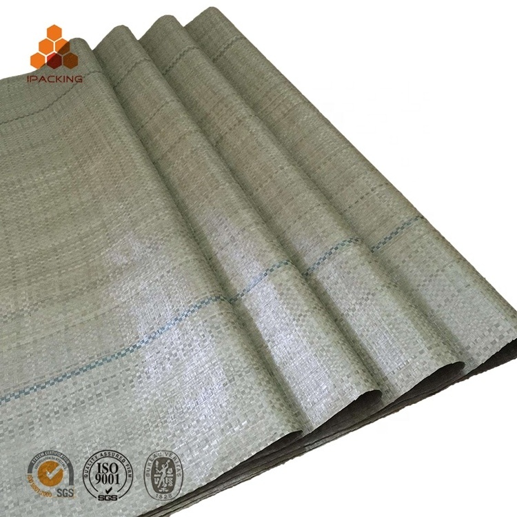 recycled cement/rubbish/sand pp woven packaging bags 25kg for silica sand