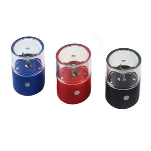 Hot Sale Powerful Rechargeable Herb Grinders 50MM Custom Logo Electric Automatic Tobacco Grinder Portable With USB