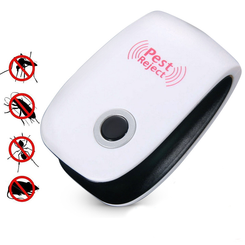 New Smart Automatic Electric Pest Pest Repeller Oem Ultrasonic Powered Pest Repeller Mosquito Mouse Insect Expeller Repellent