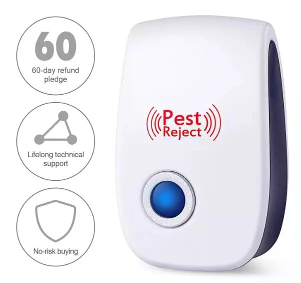 New Smart Automatic Electric Pest Pest Repeller Oem Ultrasonic Powered Pest Repeller Mosquito Mouse Insect Expeller Repellent