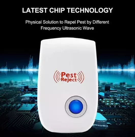 New Smart Automatic Electric Pest Pest Repeller Oem Ultrasonic Powered Pest Repeller Mosquito Mouse Insect Expeller Repellent