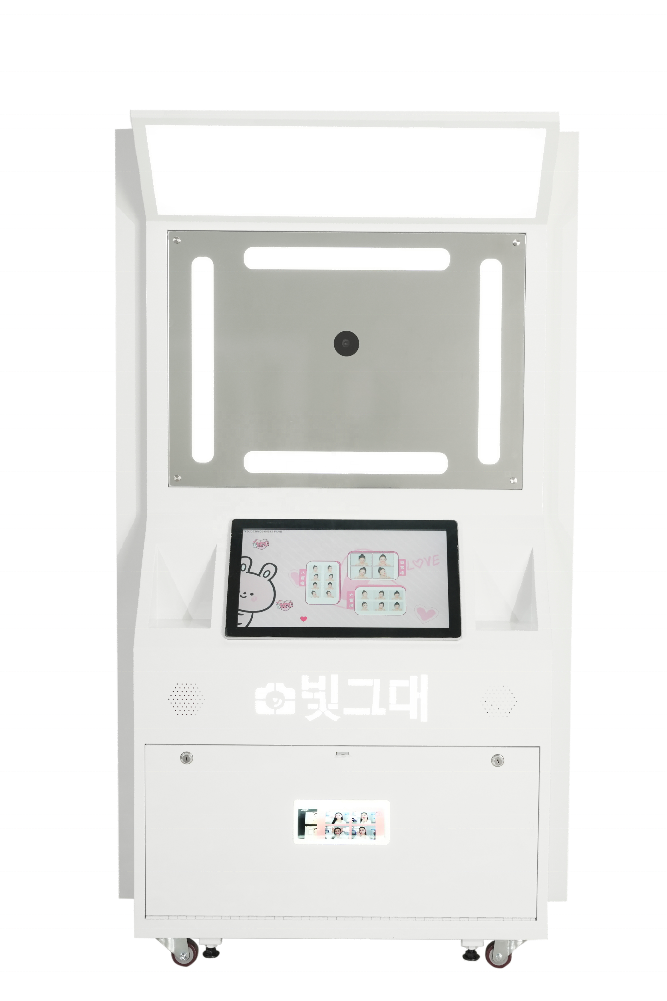 JLJ professional photo booth customized photobooth machine self service coin operated photo booth Photo booth with printer