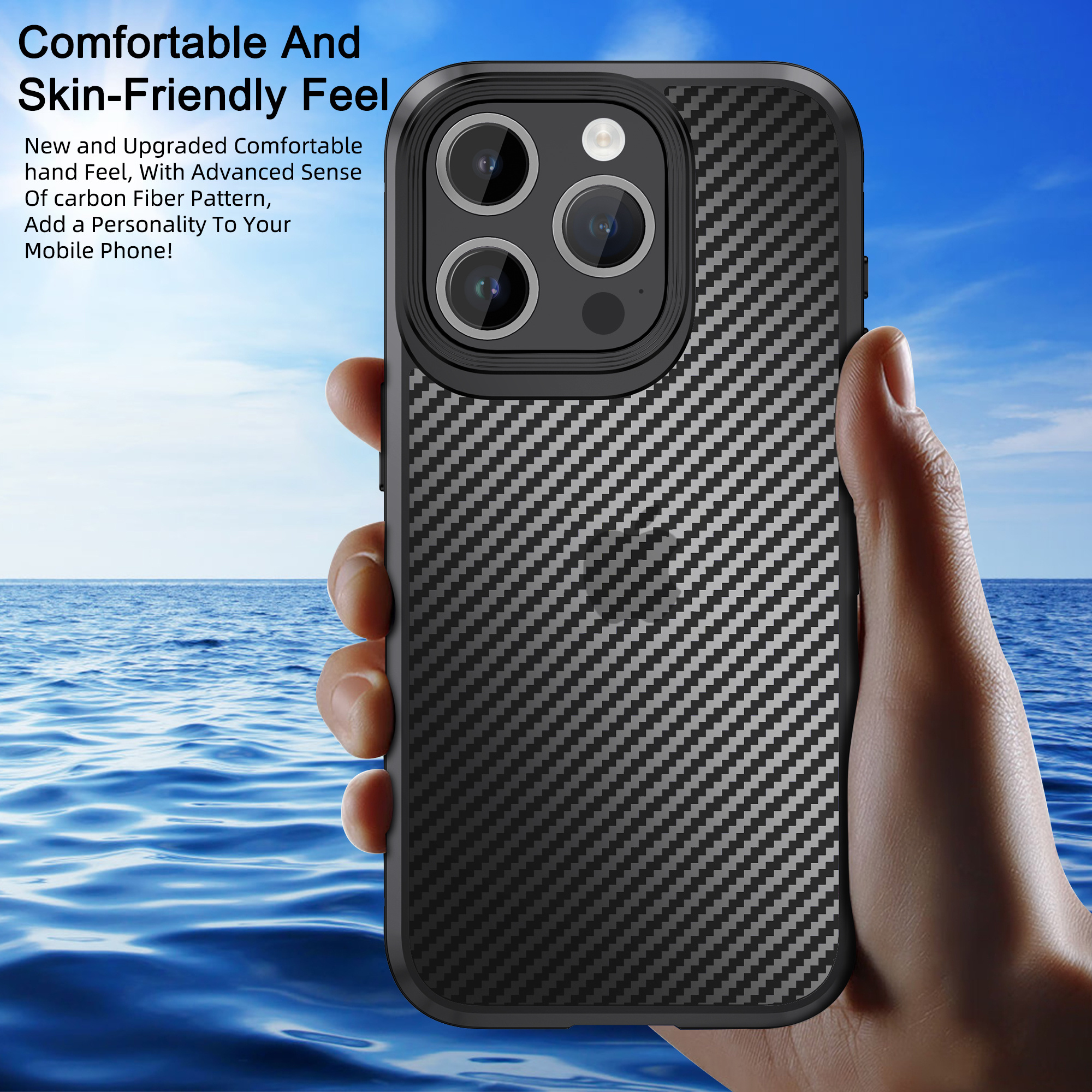 Fit Phone Cover New Arrival Carbon Ultal Thin Luxury Aramid Fiber Texture Slim 14 15 Pro Max for Iphone 12 13 Waterproof Case