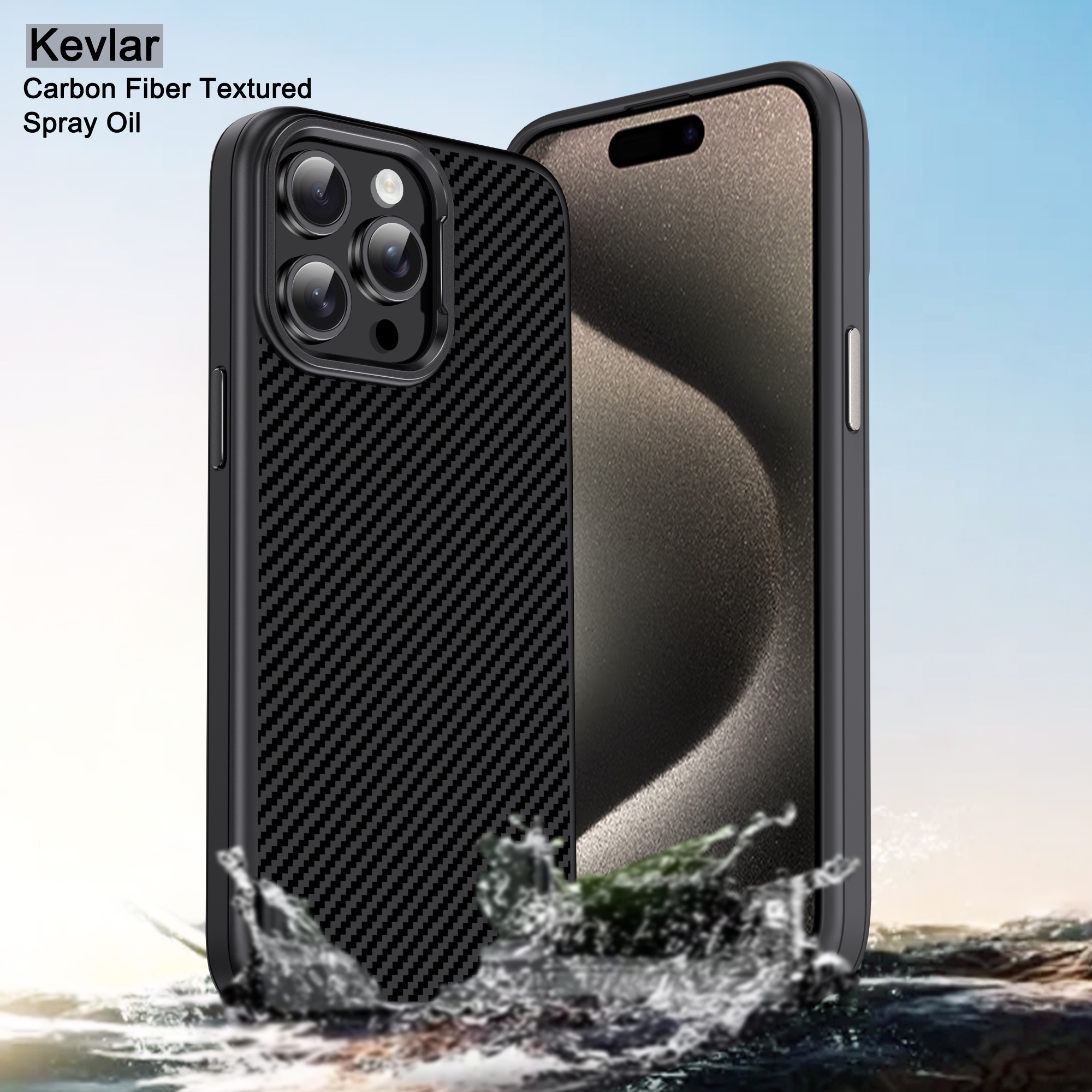 Thin Carbon Fiber Shockproof Phone Case For iPhone 14 Pro Max 11 12 13 Pro Max Mini X XR XS Max SE 2020 6S 7 8 15 Plus TPU Matte