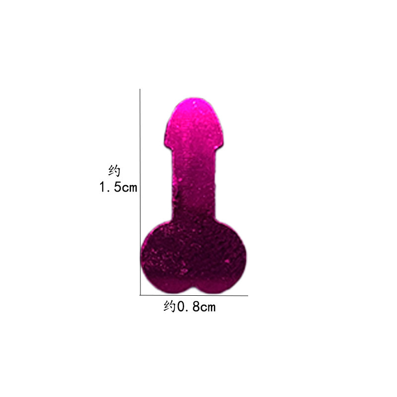 250g Bachelorette Party Decoration Sequins Hen Night Party Table PVC Confetti