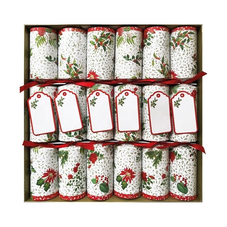 10inch Gifts Crackers Snaps Toy Party Decorations Toys Empty Christmas Cracker