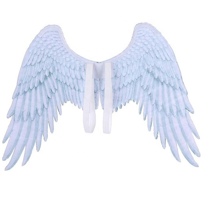 Non-Woven Fabric Festive Party Angel Wings Suitable for Party Decorative Wings Dress Up Party Supplies Bride To Be Wedding Decor