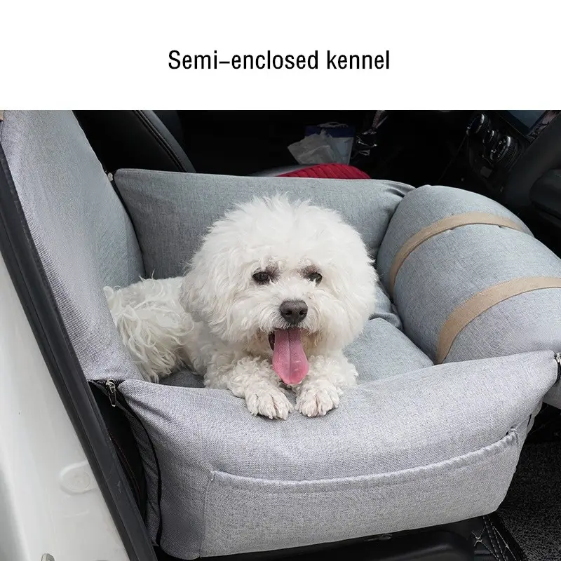 Relaxlines Waterproof Teddy Safety Seat Pet Car Kennel Four Seasons Universal Removable Washable Dog Portable Pet Car Seat