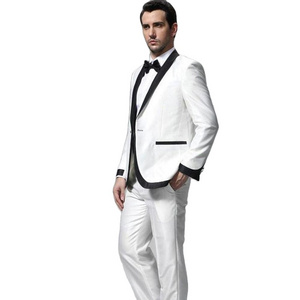 Full Canvas Big Shawl Lapel Men Wedding Tuxedo High Quality Bespoked