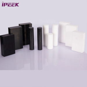 iPEEK Custom White Black 20mm 30mm 50mm ptfe Bars  Fluoroplastic PTFE Rod