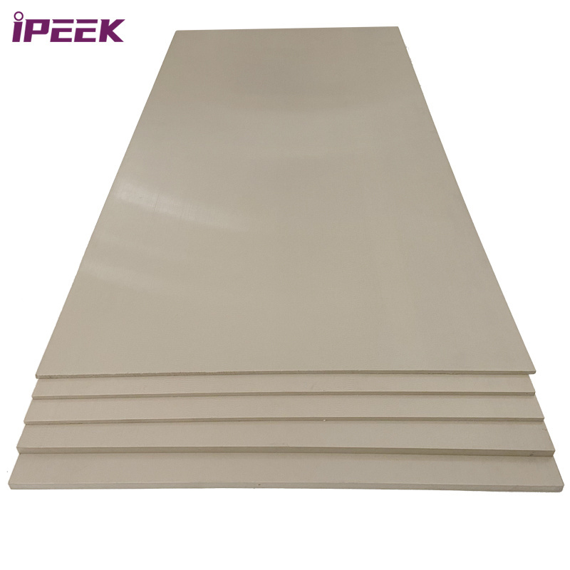 iPEEK Thickness 90mm High Performance High Temperature Resistant Nature Black Block Engineering Plastic Hard Sheet PEEK Board