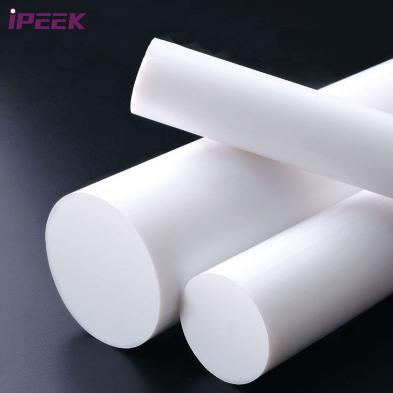 iPEEK Custom White Black 20mm 30mm 50mm ptfe Bars  Fluoroplastic PTFE Rod