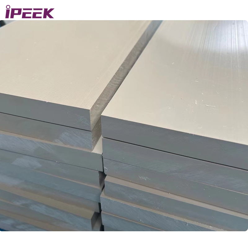 iPEEK Thickness 90mm High Performance High Temperature Resistant Nature Black Block Engineering Plastic Hard Sheet PEEK Board