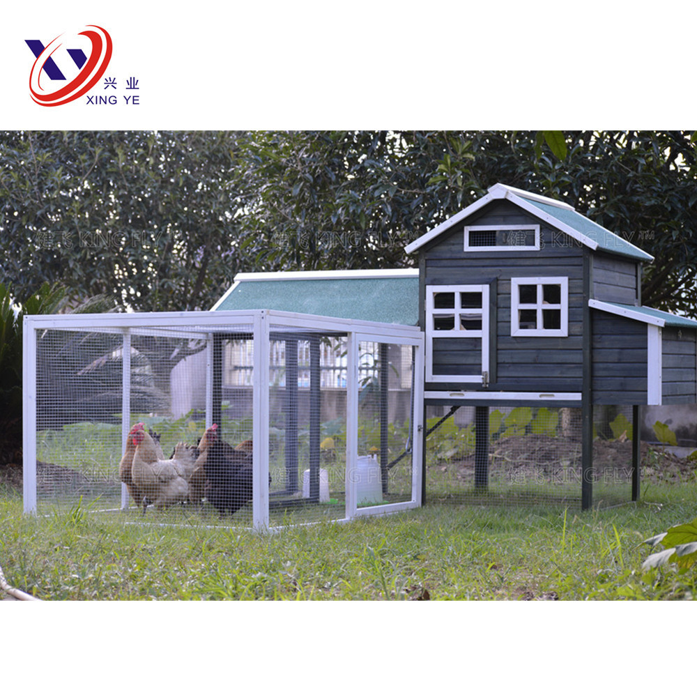 Classic 6 Chicken Large Wooden Chicken Coop, Extra Large Chicken Coop Pen