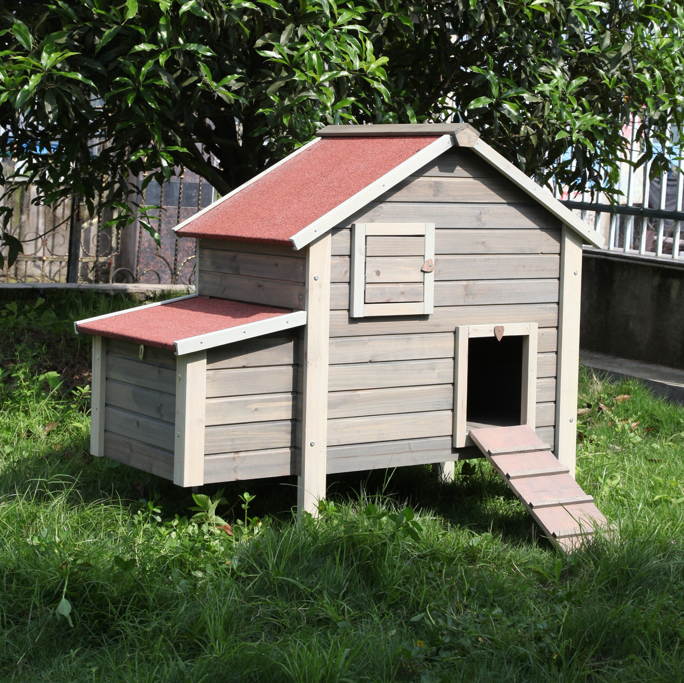 High Quality Fir Wood Timber Chicken Coop, Hot Sale Coop Chicken