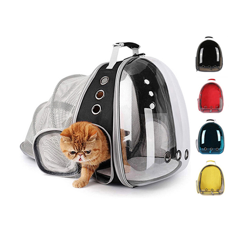 New dog harness fashion with backpack pet dog carrier backpack