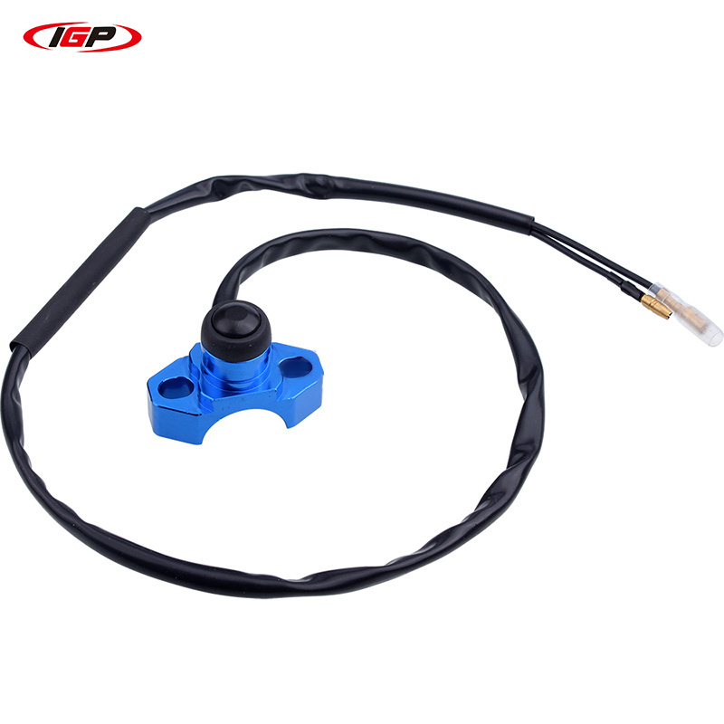 Engine Stop Start Kill Switch Aluminium Alloy Kill Start CNC Engine Switch For 50-250CC Motorcycle