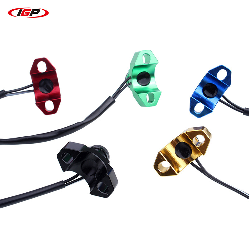 Engine Stop Start Kill Switch Aluminium Alloy Kill Start CNC Engine Switch For 50-250CC Motorcycle