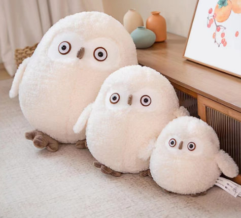 Factory Wholesale Cute Birthday Gift Soft  Baby Plush Toys Soft Owl Plush Toy For Kids