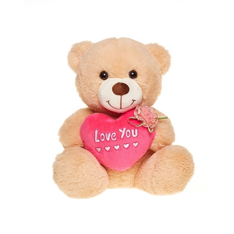 Wholesale Valentines Love You Plush Toy valentine's day mini bear Hug Heart Teddy Bears