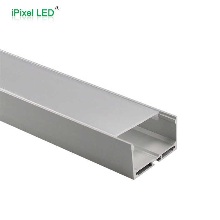 Aluminium stretch ceiling profile, large aluminium channel for office LED lightings