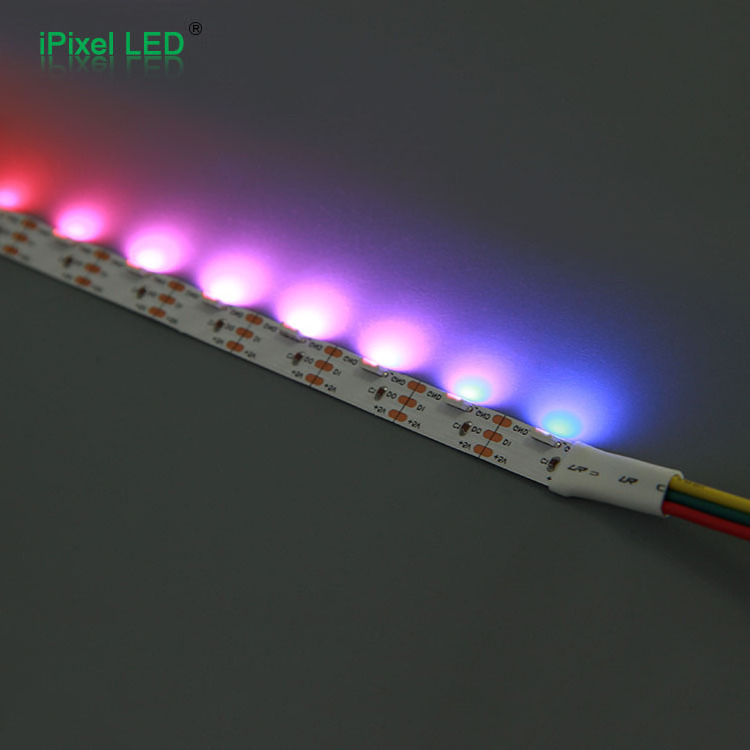 iPixel LED new design smd4020 side view slim led flex strip 60pixels sk6812 digital edge strip light