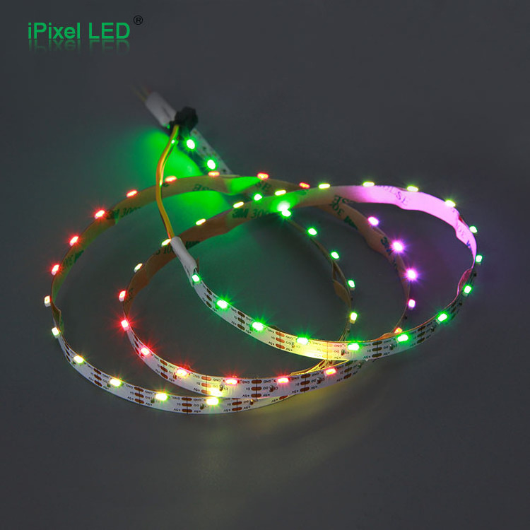 iPixel LED new design smd4020 side view slim led flex strip 60pixels sk6812 digital edge strip light