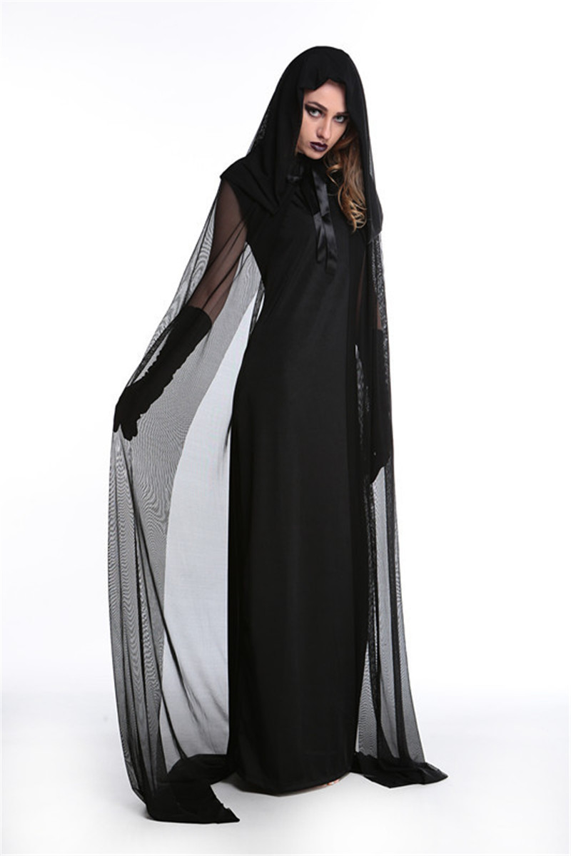 Women halloween costume vampire bride witch cosplay costume  party game uniform wholesale cosplay costumes