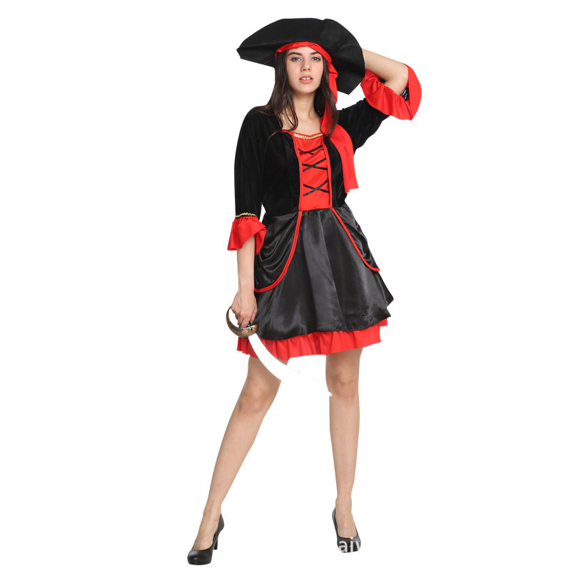 Children's day halloween cosplay costume captain show suits men women adult pirate anime cosplay costume