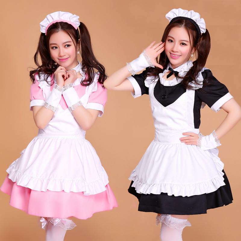 Hot Sale Party Sex Cosplay Costumes Black Classic Male French Maid Cosplay Costume For Halloween Party Fancy Dress