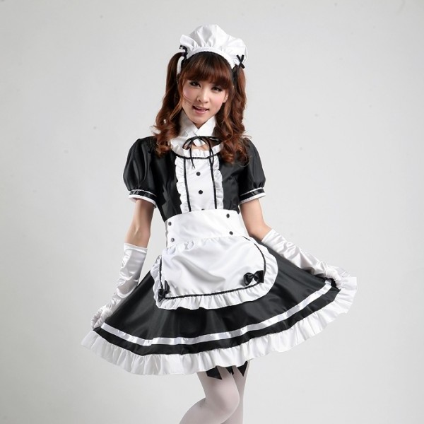 Hot Sale Anime Women Maid Dress Akihabara Kotetsu Kiyone Cosplay Sexy Maid Costume Fancy Party Outfit TV Movie Dress