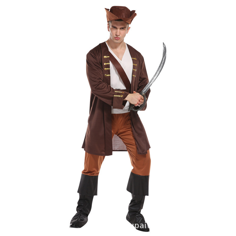 Children's day halloween cosplay costume captain show suits men women adult pirate anime cosplay costume