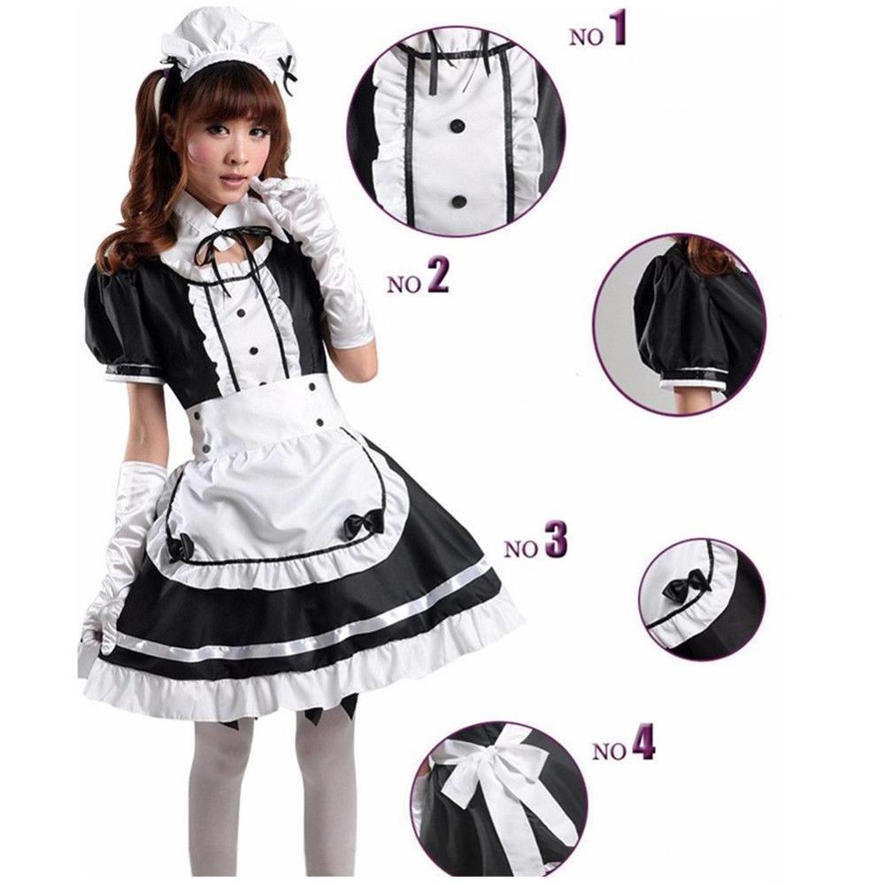 Hot Sale Anime Women Maid Dress Akihabara Kotetsu Kiyone Cosplay Sexy Maid Costume Fancy Party Outfit TV Movie Dress