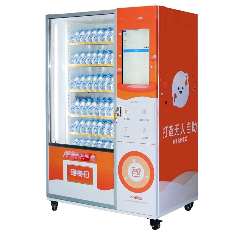 2024 Automatic double Weed Vending Machine beer Vending Machine combo selfselling machine Manufacturer In Guangzhou