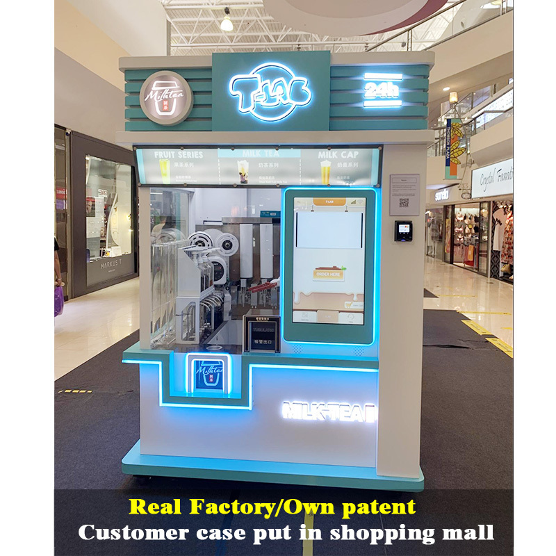 commercial automatic coffee and tea vending machine tea coffee vending machine price coffee milk tea atm vending machine Factory