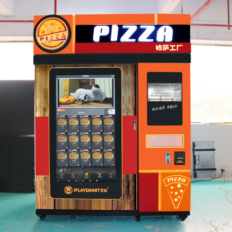 self service pizza vending machines cooking automated vending machine qr code in philippines self made pizza vending machine