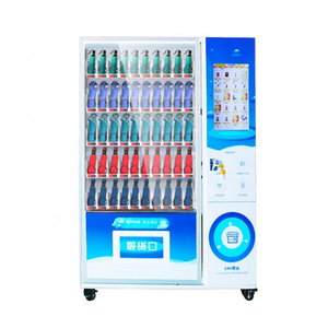 Umbrella Vending Machine Electronic Intelligent Combo Touch-Creen Vending Machine With Cards Bills Banknotes Receive Payment