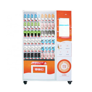 2024 Automatic double Weed Vending Machine beer Vending Machine combo selfselling machine Manufacturer In Guangzhou