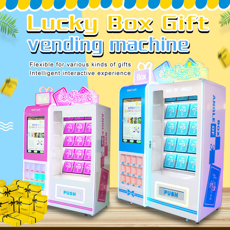 Item Gift Vending Machine automatic Commercial Vending Machine For kids Small Clip lucky Gifts card And Box cabinet display