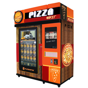 Sale Digital vending machine and automatic pizza cooker street food pre-made standing pizza vending machines