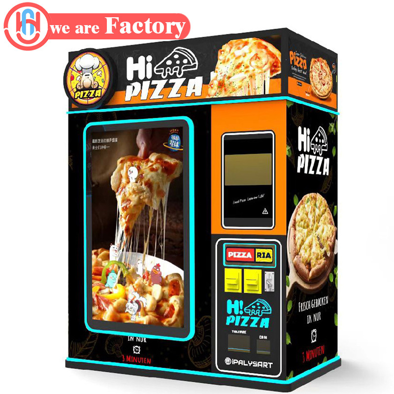 24 hour maquina expendedora de pizza combo vending machine credit card reader professional pepperoni pizza vending machine