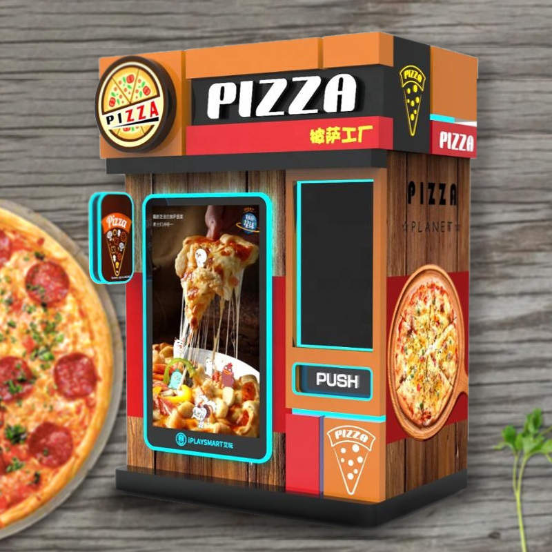 Mobile custom build pizza vending machine high tech commerical pizza vending machine for sale wholesale manufacturers china