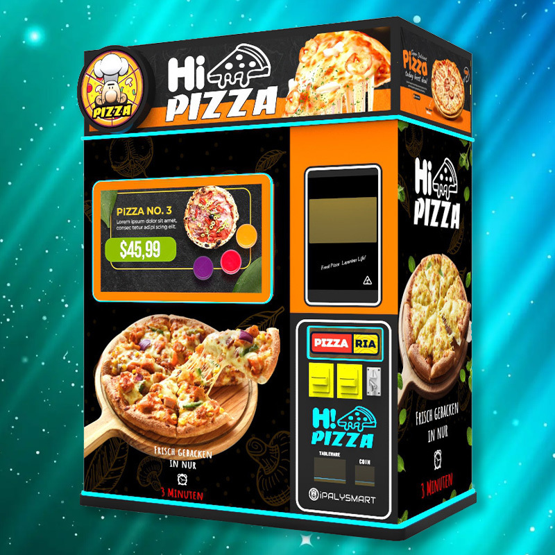 24 hour maquina expendedora de pizza combo vending machine credit card reader professional pepperoni pizza vending machine